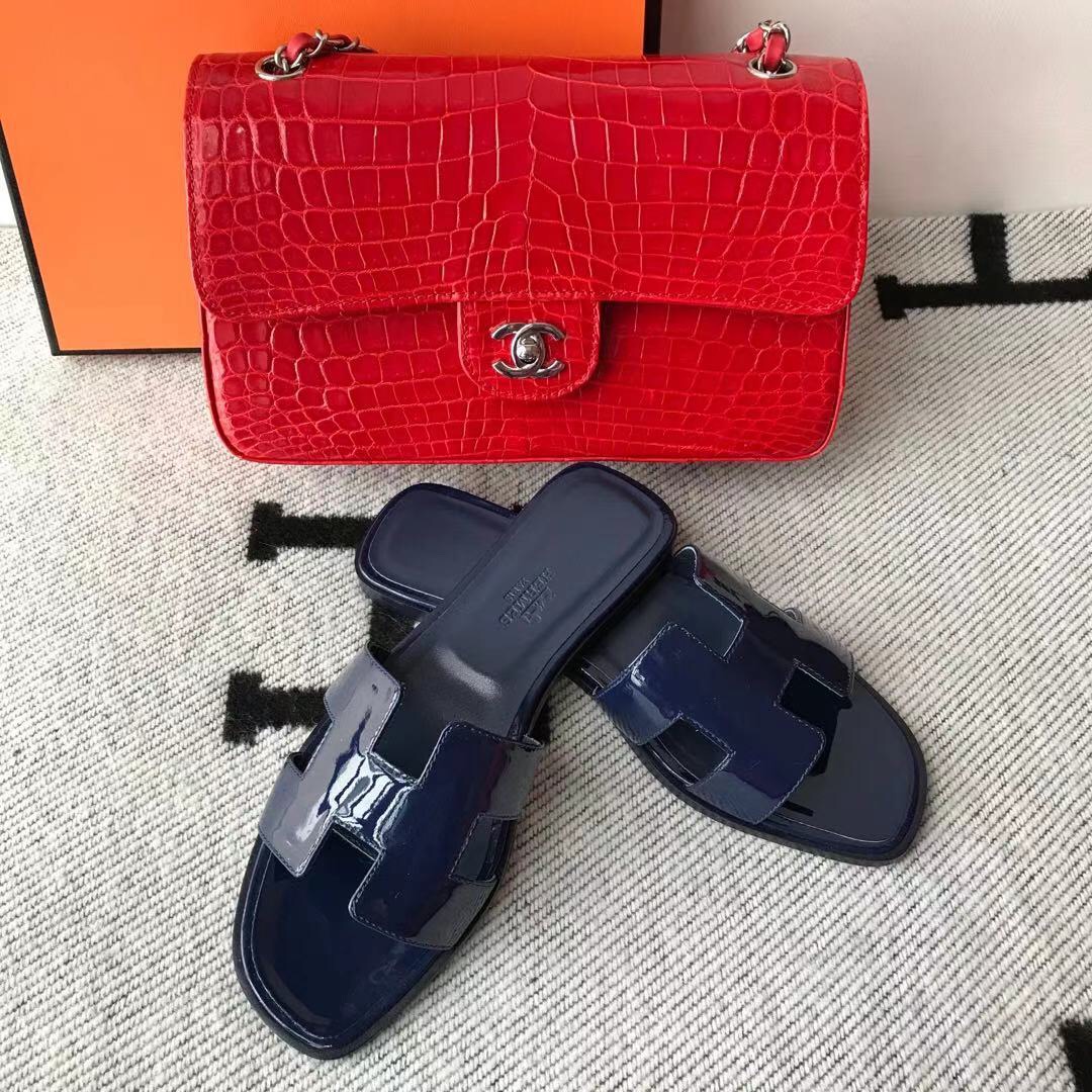 에르메스 올수공 오아시스 슬리퍼 샌들 페이던트 23